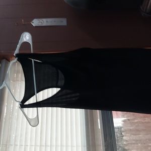 Black medium unisex tanktop